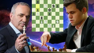 Perfect chess endgame | Garry Kasparov vs Magnus Carlsen