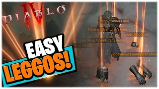 Get Leggos FAST even as BEGINNER in Diablo 4