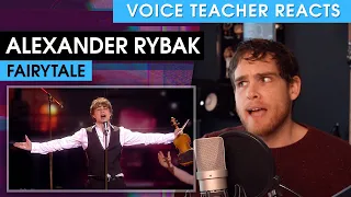 Voice Teacher Reacts to Alexander Rybak - Fairytale | Norway 🇳🇴 | Grand Final | Eurovision 2009