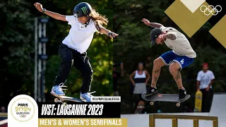 🔴 LIVE Street Skateboarding semifinals! | WST: Lausanne 2023 | #RoadToParis2024