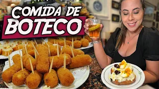 Comida de Boteco e Croquetas Deliciosas na Taberna Rainha