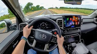 2023 Toyota Sequoia SR5 TRD Sport - POV First Drive (Binaural Audio)