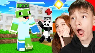 ODWIEDZILIŚMY CHOREGO DEYVA w SZPITALU w Minecraft! (spotkanie)