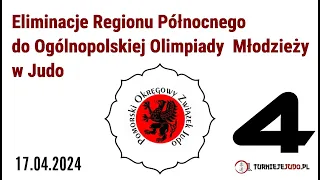 Eliminacje Regionu Północnego do OOM w Judo 2024 - M4