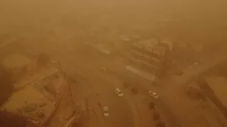 Песчаная буря в Ираке