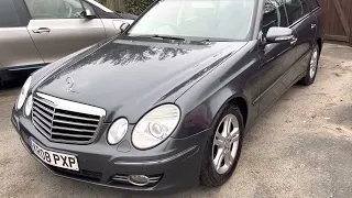 Mercedes E220cdi Avantgarde Estate automatic 2008