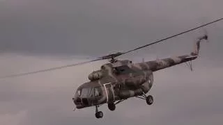 Mи-171 пилотаж в Пулково август 2016