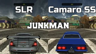 Mercedes-Benz SLR McLaren vs Chevrolet Camaro SS - NFS MW Redux V3 - WHICH IS FASTEST ?