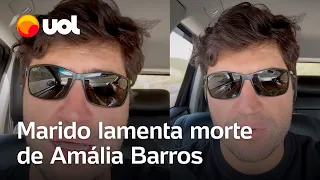 Marido de Amália Barros lamenta morte da deputada: 'Sonhamos com filhos que nunca teremos'