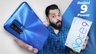 Redmi 9 Power..Oops😅 Redmi Note 9 4G Unboxing & First Impressions ⚡ TOO Much Confusion