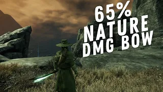 THE ELF BUILD PUMPS DMG. NEW WORLD BOW PVP BUILD.