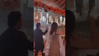 Momal sheikh and Shahzad sheikh dance at family wedding