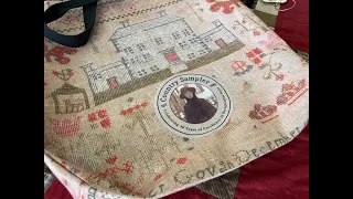 Saltbox Stitcher [Episode 97] "Back from the Country Sampler Retreat"