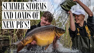 Summer Storms and Plenty of PB Carp!