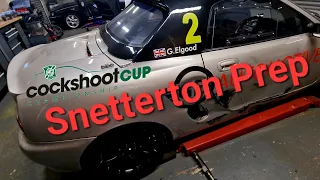 MGF Race Car - Snetterton Prep