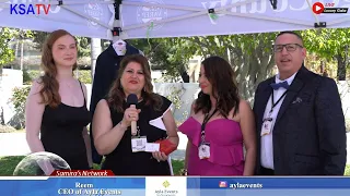 Luxury Gala 2024 - Michelle Fernandez and Cori Vigil from Sell With Michelle Real Estate