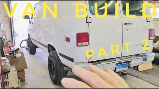 Chevy G30 VAN LIFE Build - Off Road Tires, Cleaning, Rust Removal, Bondo & More!