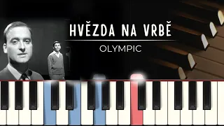 Hvězda na vrbě (Olympic): MIDI + noty pro klavír + tutoriál