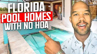 Inside 2 Beautiful Pool Homes For Sale In Florida With NO HOA! Selling Like Hotcakes!