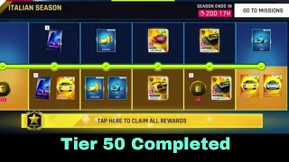 Asphalt 9 - Reaching Tier 50 - Missions then Earn Tokens - Do Biggest First at the End