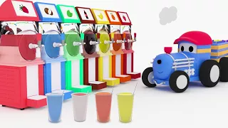 Kolorowe Slushies - Ucz się z Pociągiem Tedem | Bajki Edukacyjne dla Dzieci