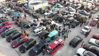 Parking Meet - Cavalcade&Road Rally 2021 - Day 1 - Drone Shots