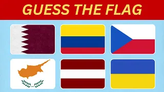 Can You Guess 40 Flags? | Imposible To Guess All of The Flags