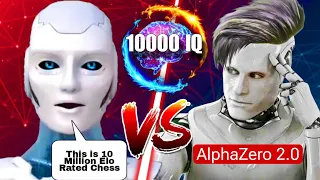 10000000 ELO CHESS: Stockfish 16 Vs AlphaZero 2.0 | Greatest Chess Game of All Time | Chess Strategy