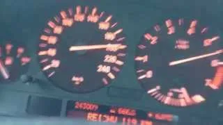 bmw 520i e39 acceleration 0-210