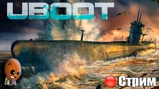 UBOAT ➤Начало. U-96 в нашем распоряжении. Шпионаж, доставка. ➤ СТРИМ Прохождение #1