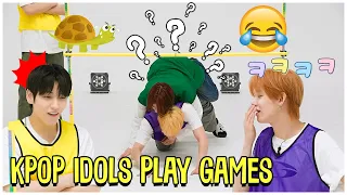 How Kpop Idols Play Games - Funny Moments