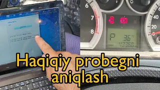 Haqiqiy PROBEGNI aniqlash/Probeg qaytarish