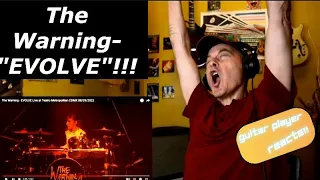 Guitar player REACTS- The Warning- "EVOLVE"!! (Links in description for gear used on the channel!)