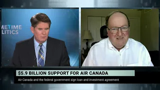 $5.9 billion dollars federal support for Air Canada