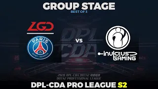 PSG.LGD vs Invictus Gaming Game 1 - DPL-CDA Season 2: Group Stage w/ MLP & johnxfire