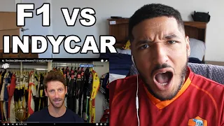 American FIRST REACTION to FORMULA 1 VS INDYCAR (Romain Grosjean F1 vs Indycar)