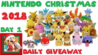 Day 1 Nintendo Christmas 2018 - Pokemon Fit, or Sitting Cuties + Giveaway