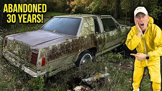 First Wash in 30 Years: ABANDONED in Field Crown Victoria! | Car Detailing Restoration