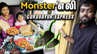 MONSTER Rat 🐀 Stealing Pizza in TRAIN 🚆 Guruvayur Express !! Full Day Journey