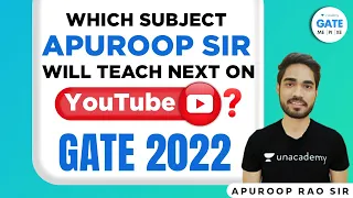 Which Subject Apuroop Sir will teach next on YouTube ? | #Apuroop Rao