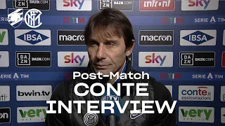 SAMPDORIA 2-1 INTER | ANTONIO CONTE EXCLUSIVE INTERVIEW: "We deserved more " [SUB ENG]