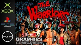 The Warriors | Graphics Comparison | ( Xbox , PS2 , PSP )