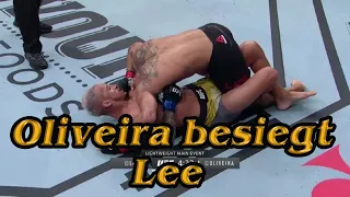 UFC Fight Night 170: Charles Oliveira besiegt Kevin Lee via Guillotine Choke🔥 - Kurzanalyse 🔍