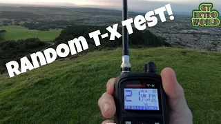 Thunderpole T-X Portable CB Radio,Random Windy Test