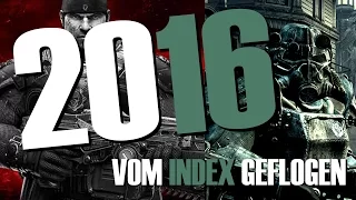 Runter vom Index: Diese Spiele wurden 2016 von der Liste gestrichen