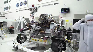 NASA's Mars 2020 Rover Does Biceps Curls (Arm Testing Time Lapse)