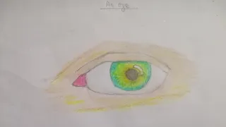How to draw an Eye | Easy tutorial for kids |