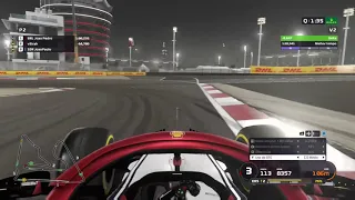 F1 2019 Bahrain Online Hotlap: 1:26:941 (Medium Tyre)