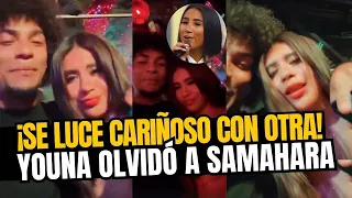 Youna olvidó a Samahara Lobatón y se lució cariñoso con Thamara Gómez en discoteca de Miami