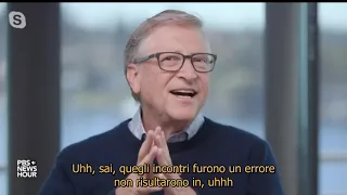 Bill Gates viene intervistato sul caso Jeffrey Epstein